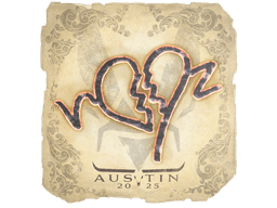Sticker | ropz | Austin 2025