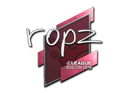 Sticker | ropz | Boston 2018