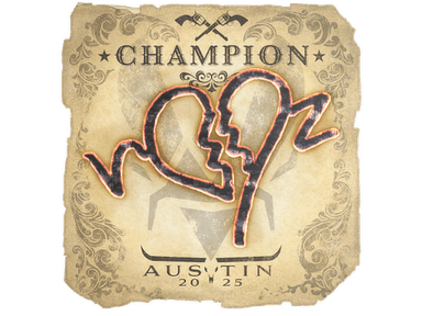 Sticker | ropz (Champion) | Austin 2025