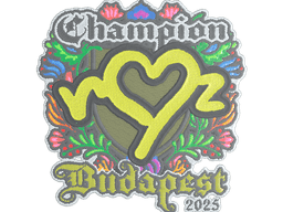 Sticker | ropz (Embroidered, Champion) | Budapest 2025