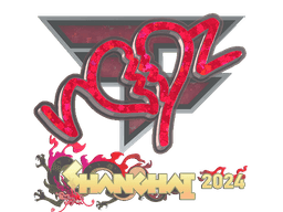 Sticker | ropz (Glitter) | Shanghai 2024