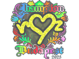 Sticker | ropz (Holo, Champion) | Budapest 2025