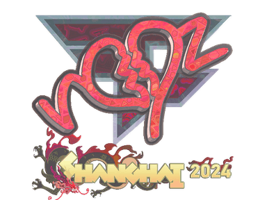 Sticker | ropz (Holo) | Shanghai 2024