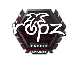 Sticker | ropz | London 2018