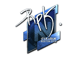 Sticker | RpK (Foil) | Boston 2018