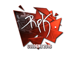 Sticker | RpK (Foil) | Cologne 2016