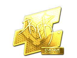 Sticker | RpK (Gold) | Atlanta 2017