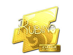 Sticker | RUBINO (Gold) | Atlanta 2017