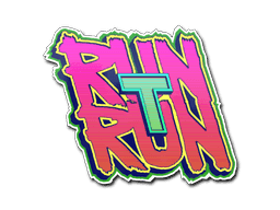 Sticker | Run T, Run