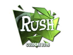 Sticker | RUSH (Foil) | Cologne 2016