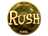 Sticker | RUSH (Gold) | Katowice 2019