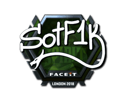 Sticker | S0tF1k (Foil) | London 2018