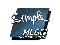 Sticker | s1mple | MLG Columbus 2016