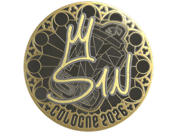 Sticker | s1n (Gold) | Cologne 2026