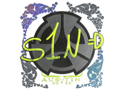Sticker | s1n (Holo) | Austin 2025