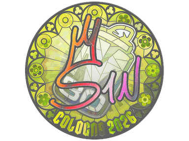 Sticker | s1n (Holo) | Cologne 2026