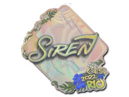 Sticker | S1ren (Holo) | Rio 2022