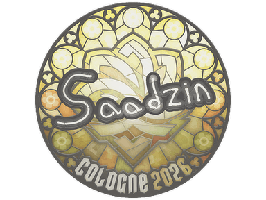 Sticker | saadzin | Cologne 2026