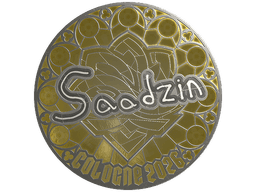 Sticker | saadzin (Foil) | Cologne 2026