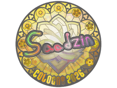 Sticker | saadzin (Holo) | Cologne 2026
