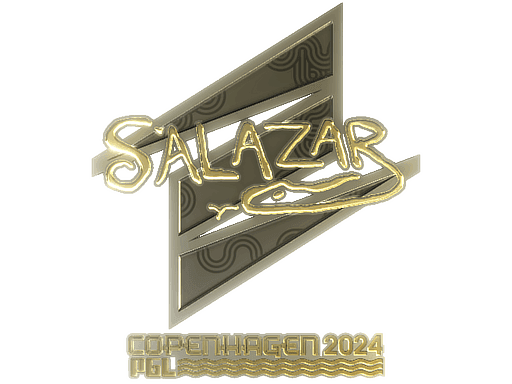 Sticker | salazar (Gold) | Copenhagen 2024