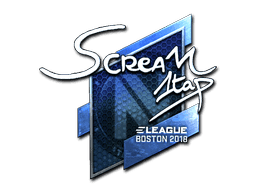 Sticker | ScreaM (Foil) | Boston 2018