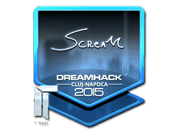 Sticker | ScreaM (Foil) | Cluj-Napoca 2015