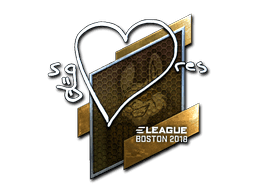 Sticker | seang@res (Foil) | Boston 2018