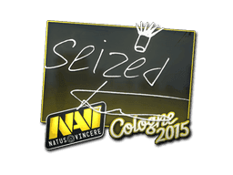 Sticker | seized | Cologne 2015