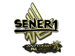 Sticker | SENER1 (Gold) | Antwerp 2022