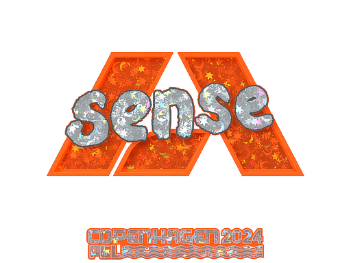 Sticker | sense (Glitter) | Copenhagen 2024