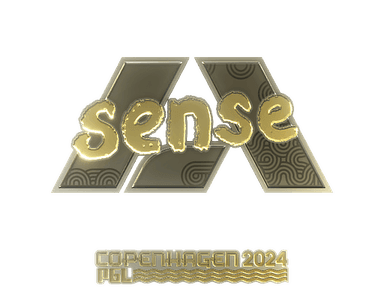 Sticker | sense (Gold) | Copenhagen 2024