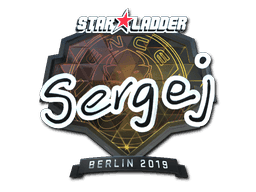 Sticker | sergej (Foil) | Berlin 2019