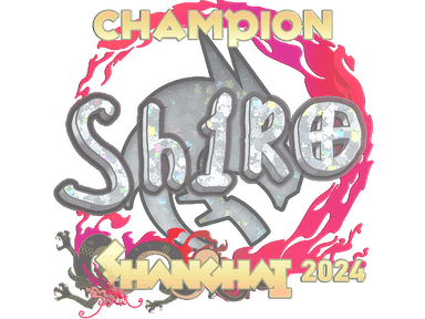 Sticker | sh1ro (Glitter, Champion) | Shanghai 2024