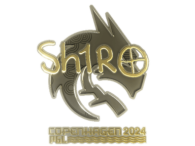 Sticker | sh1ro (Gold) | Copenhagen 2024