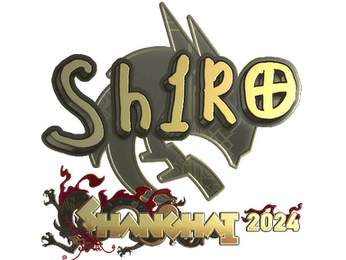 Sticker | sh1ro (Gold) | Shanghai 2024