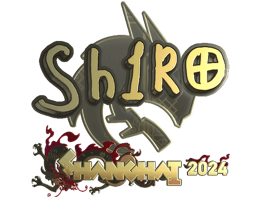 Sticker | sh1ro (Gold) | Shanghai 2024