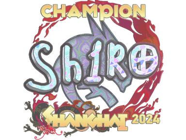 Sticker | sh1ro (Holo, Champion) | Shanghai 2024