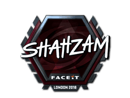 Sticker | ShahZaM (Foil) | London 2018