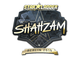 Sticker | ShahZaM (Gold) | Berlin 2019