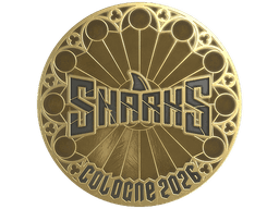 Sticker | Sharks Esports (Gold) | Cologne 2026