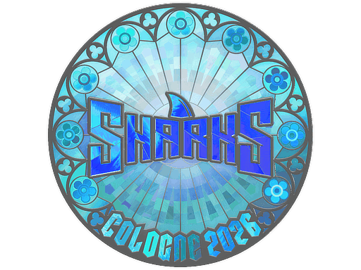 Sticker | Sharks Esports (Holo) | Cologne 2026