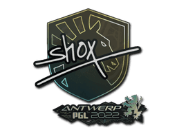 Sticker | shox | Antwerp 2022