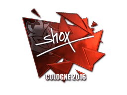 Sticker | shox (Foil) | Cologne 2016