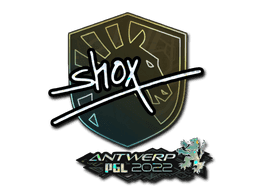 Sticker | shox (Glitter) | Antwerp 2022