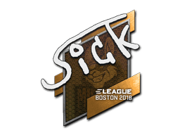 Sticker | SicK | Boston 2018