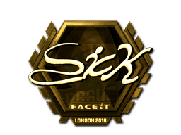 Sticker | SicK (Gold) | London 2018