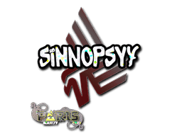 Sticker | sinnopsyy (Glitter) | Paris 2023