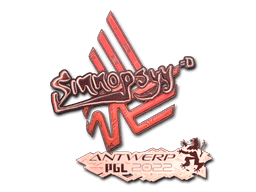 Sticker | sinnopsyy (Holo) | Antwerp 2022