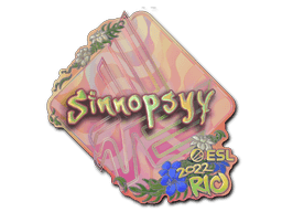 Sticker | sinnopsyy (Holo) | Rio 2022